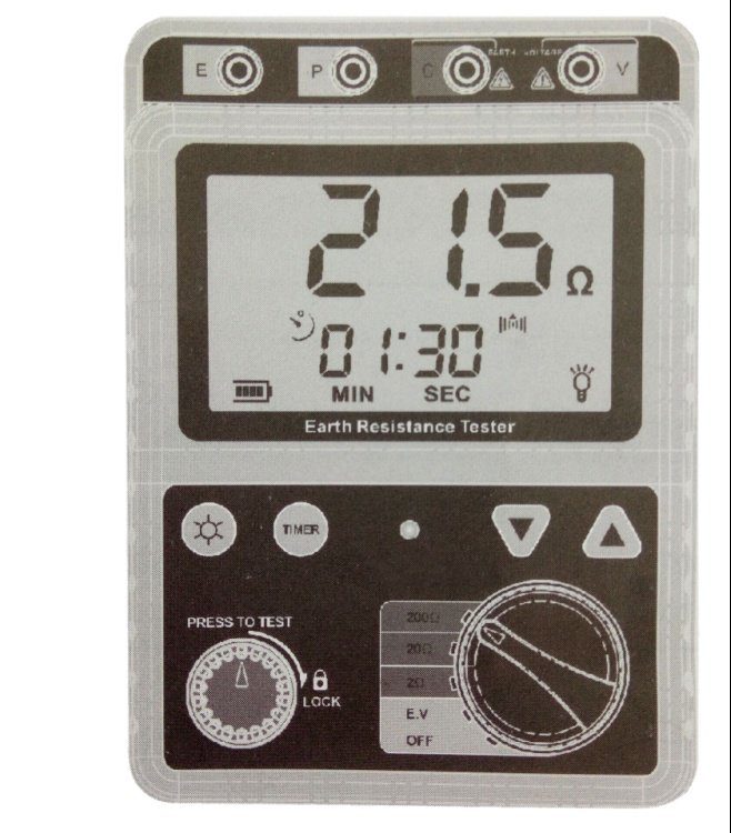 接地電阻測試儀廠家產品外觀