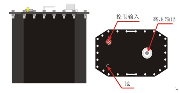 超低頻發(fā)電機(jī)耐壓測試儀升壓器結(jié)構(gòu)示意圖